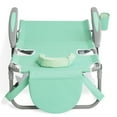 thumbnail image 6 of Ostrich On-Your-Back Outdoor Reclining Beach Lounge Pool Camping Chair, Teal, 3 Pack, 6 of 11