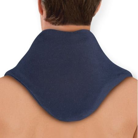 - Therapeutic Hot or Cold Gel Neck Collar to Reduce Swelling and Ease Pain, Versatile and Adjustable, One Size, Blue