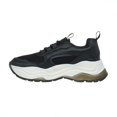 thumbnail image 3 of Tenis Con Plataforma Casuales Urbanos Tipo Piel Negro negro 25 Incógnita 088D3P, 3 of 6