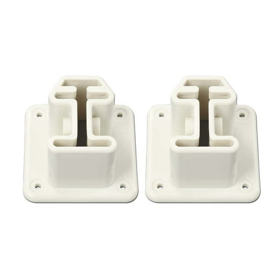 PIT66 2Pcs Heavy Duty Resin in-Pool Above Ground Swimming Pool Ladder Fit for Ladder Flange 832414