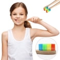 thumbnail image 2 of Toothbrush Rainbow Brush Soft Teeth 2pcs Fibre Bathroom Products, 2 of 6