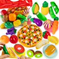 thumbnail image 1 of Juguetes para cortar frutas y verduras esquí comedor de cocina para niños 3 4 5 años, 1 of 5