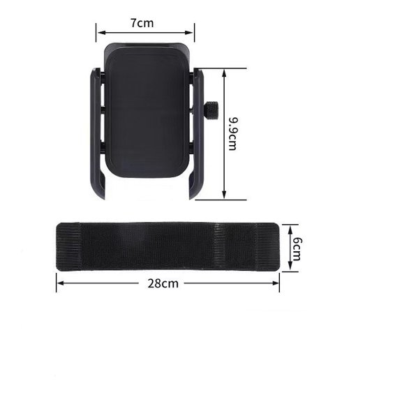Wristband Phone Holder for Running, 360°Rotation & Detachable Sports Armband,Wrist Style