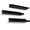 Black, variant on XIMEI 14" Floating Shelves for Wall Set of 3, Engineered Wood with Lipped Ledge, for Bedroom/Bathroom/Office, Black