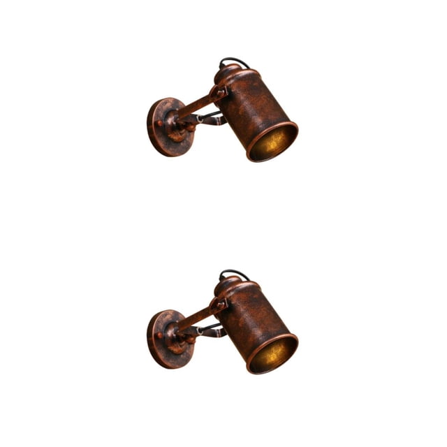 Inteprter Foco de estilo industrial de metal: el proceso de horneado fino para un cuerpo de lámpara de apariencia vintage es resistente Type1 NO1