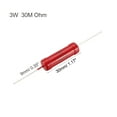 thumbnail image 2 of 3W Power Rating 30M Ohm High Voltage Glass Glaze Film Resistors 3 Pcs, 2 of 5