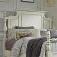 thumbnail image 3 of Bowery Hill Traditional Engineered Wood White King Poster Headboard, 3 of 6