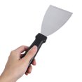 thumbnail image 3 of SHISUYAN 2 Pcs Grattoir de Gril Robuste Multi-Raclette Outil de Cuisine pour et Cuisson (Noir+argent), 3 of 7