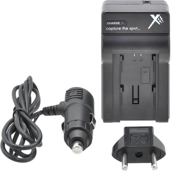 XIT Worldwide AC/DC Travel Charger for Sony NP-BN1, 110-220V