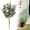 Green, variant on Artificial Plants Outdoor 1 Pcs, Faux Greenery Plants Outdoor UV Resistant Silk Plants with Stems, Fake Plants for Outside Planter Front Porch Patio Pathway Decoration