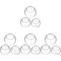 12Pcs Terrarium Air Plant Planters Glass Bowls Vases Desktop Glass Plant Containers for Home Office