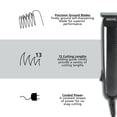 thumbnail image 4 of Wahl PowerPro Kit de recortador detallador con cable para el cuidado de hombres - para barba, bigote, barba incipiente, orejas, nariz y cuidado del cuerpo - Modelo 9686, 4 of 5