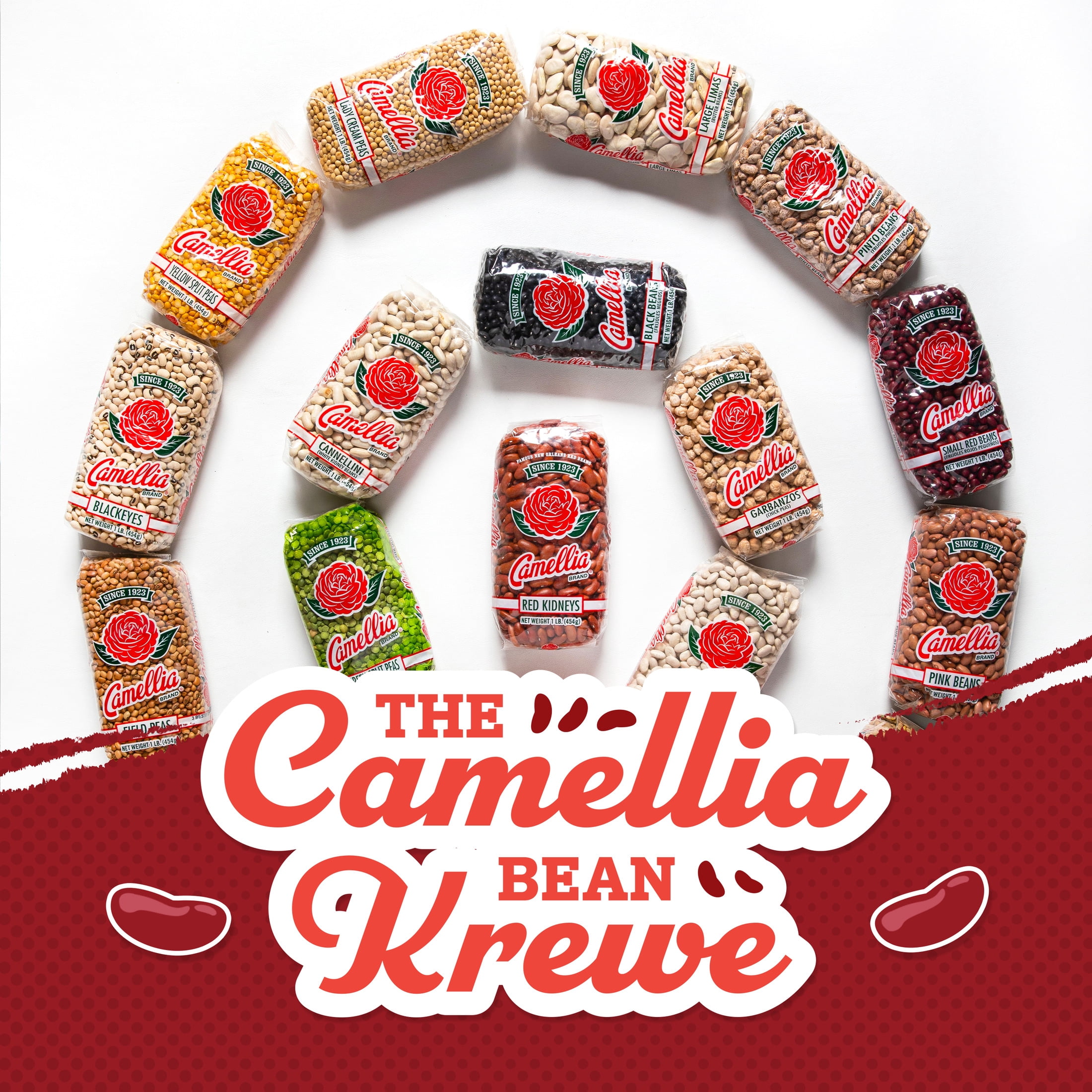 (2 pack) Camellia Brand Pinto Beans 1 lb.