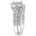 thumbnail image 4 of Everly Women's Diamond Sterling Silver Bridal Set, 4 of 8