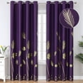 thumbnail image 1 of Cortinas Estelar Textiler Blackout, color morado, 132 x 213 cm, 2 paneles, 1 of 9