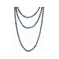 thumbnail image 2 of Cherry Red Crystal Beaded Necklace, 2 of 15