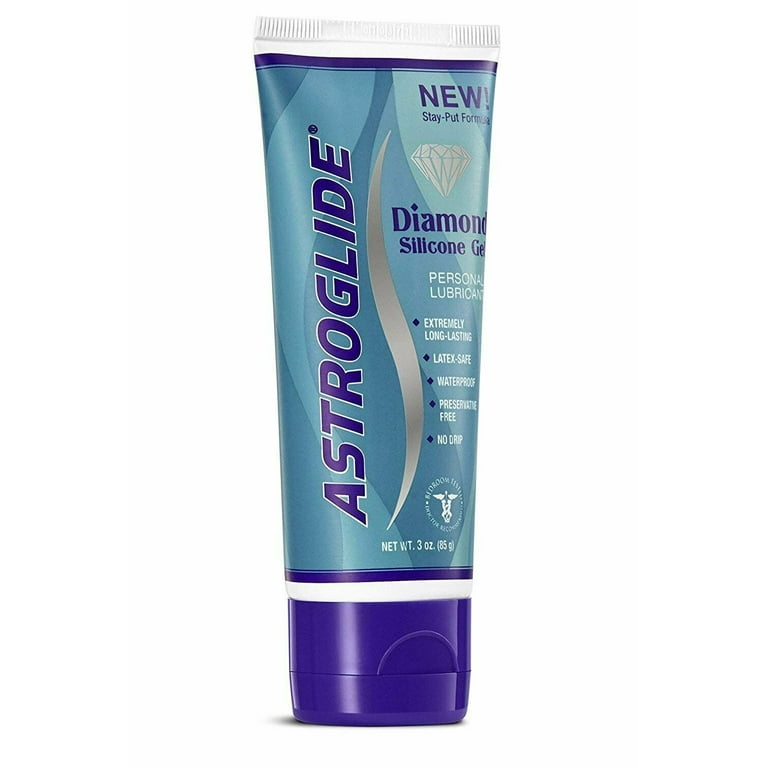 Astroglide Diamond Waterproof Silicone Gel Personal Lubricant, 3 oz, 3-Pack - Walmart.com Astroglide Diamond Waterproof Silicone Gel Personal Lubricant, 3 oz, 3-Pack - Walmart.com