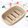 thumbnail image 2 of Self-Draining Beige Soap Case Holder for Bathroom & Kitchen — Durable, Stylish Plastic Container, 2 of 2