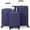 Blue, variant on Zimtown Luggage Set 3 Piece Hardside Suitcase Set Lightweight Suitcase with Spinner Wheels, 20/24/28 Inch Luggage for Men Women, Orange