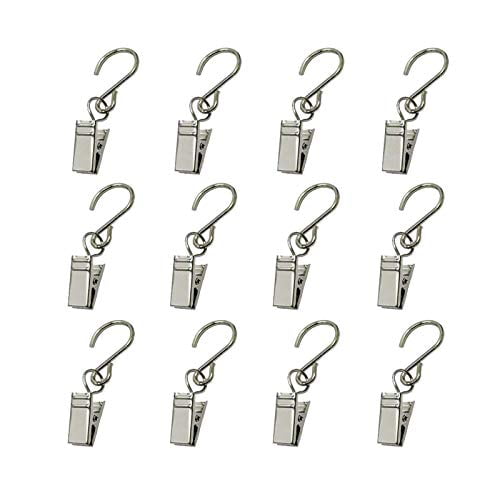 150 SODIAL Christmas Gutter Hang Hooks Plastic S Shaped Christmas Light Clips for Outdoor Indoor Parties Decoration