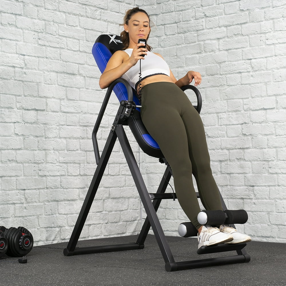 XtremepowerUS Chiropractic Gravity Inversion Therapy Table Fitness