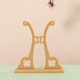 thumbnail image 2 of LCXmlly Round Fan Display Rack Round Rack Chinese Style Hollow Detachable Heavy Duty Resin Handheld Display Stand Holder Home Supplies, 2 of 7