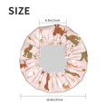 thumbnail image 4 of KLL Star Cute Dog Pattern Shower Cap & Bath Cap for Women,Reversible Oversized Waterproof Shower Caps for all Hair Lengths,Elastic Reusable Bathing Hair Cap, 4 of 6