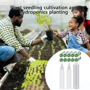 Luxcidy Seed Pod Kit for Hydroponics Growing System Salad Greens Pre-seeded Seed Pods Herb Garden Kit Grow Anything Kit with 30 Seedling Cover, 30 Planting Basket, 30 Stickers (Kit A)