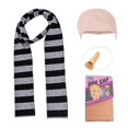 thumbnail image 1 of 4 pack Gru Fancy Dress Costume Despicable Me Gru Cosplay Accessories Halloween Adult, 1 of 5