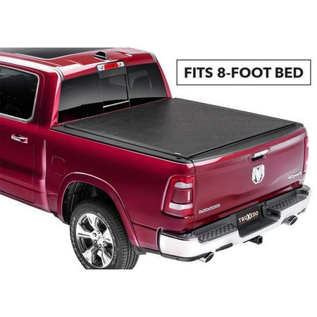 Truxedo Lo Pro 572801 Soft Roll-up Truck Bed Tonneau Cover For 2019 GMC Sierra&Chevrolet Silverado New Body Style 1500, 2500HD&3500HD 8'