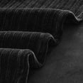 thumbnail image 4 of Mainstays Cozy Chenille Reverse to Plush Soft Couch Throw, Rich Black, Standard Size, 4 of 10