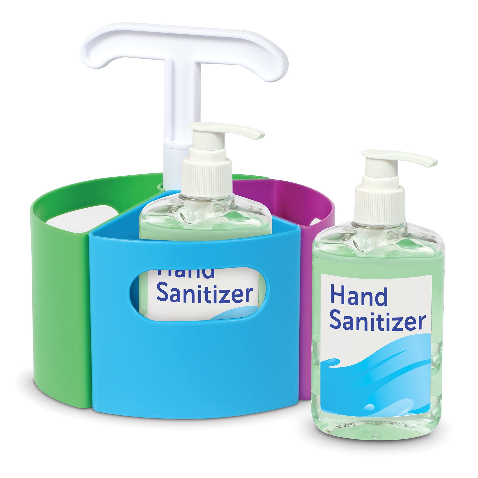 Learning Resources Create-a-Space Storage Center Mini Bundle, Home School Accessories, Fits 3oz Hand Sanitizer Bottles, Teacher Organizer, Classroom Craft Storage, Portable Storage