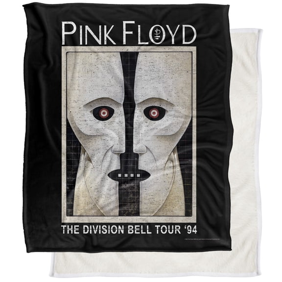 Pink Floyd Blanket, 50"x60", The Division Bell, Silky Touch Sherpa Back Super Soft Throw Blanket