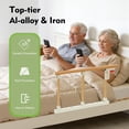 thumbnail image 5 of Miumaeov 3-Speed Bed Fence for The Elderly, Pregnant Women, Disabled, Injured with Non-Slip Textured Gripper flip Barrier-Free handrails, 5 of 13