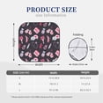 thumbnail image 3 of Saiise Breast Cancer Awareness1 for Foldable Car Sun Shades (2-Pack) Offer Sun Protection with an Easy-fold Design for Convenient Windshield Shading-Small, 3 of 6