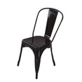 thumbnail image 4 of CASA FERRO Silla Tolix Vintage Retro. Silla de diseño, cómoda y elegante! Para comedor o escritorio - Negra CASA FERRO Silla Tolix Retro Vintage, 4 of 5