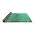 thumbnail image 2 of Ahgly Company Indoor Rectangle Persian Turquoise Blue Traditional Area Rugs, 7' x 10', 2 of 4