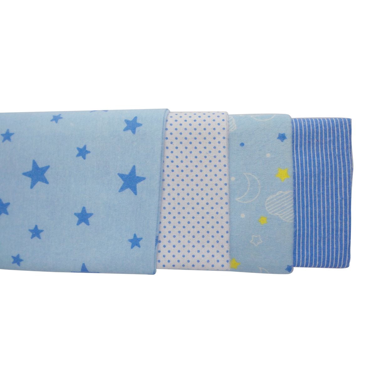 Bambini Pink Four Pack Receiving Blanket