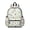 LightColorful BirdsFootprints Pattern, variant on Green Dinosaurs MultiShapes Pattern Cute School Backpack with Padded Back and Adjustable Shoulder Straps 13.4"x11"x4.7"