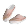 thumbnail image 2 of Lsque Rose Gold Glitter Splatter Pattern Womens Comfort Cotton on Scuff With Memory Foam and Anti-skid Sole Slipper-35/36, 2 of 7