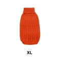 thumbnail image 4 of Methold Cachorros Camisa Ropa Suavidad Dulce Regalo Mascotas Suministros Cachorros Ropa Cachorro Chaleco Espesar Disfraces Traje Perros Suéter Ropa para mascotas Naranja SG Methold PT003802-75B, 4 of 6
