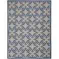 thumbnail image 2 of Nourison Aloha Indoor/Outdoor Blue 7'10" x 10'6" Area Rug, (8x11), 2 of 9