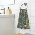 thumbnail image 6 of Cotton Towel Two-Piece 16x28 Inch One Sizex2 Face Towel Set Towel Set Cotton Hand Bath Towel Bathroom Beach Cartoon Green Leaves, 6 of 8