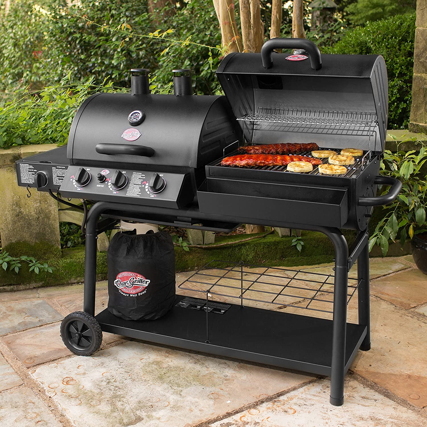 Kleuterschool Spektakel Kleverig Char-Griller DUO 5050 - Walmart.com