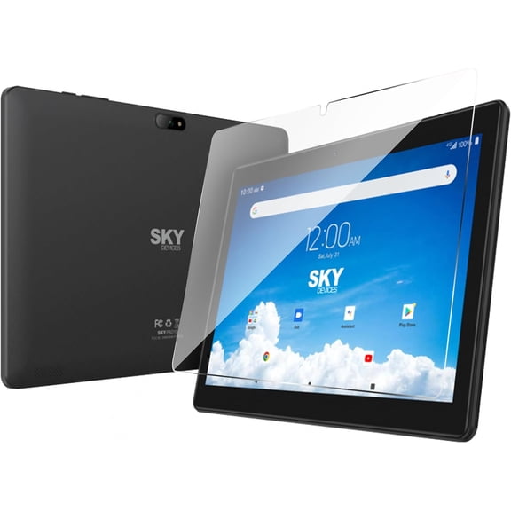 FIEWESEY for SKY PAD 10 Tempered Glass Film Screen Protector High Definition Anti-scratch 9H HD Clear Bubble Free For SKY PAD10 10.1 inch Tablet (1 pc)