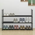 thumbnail image 4 of UWR-Nite Shoe Rack, 3-Tier Shoe Organizer, Hold up to 15 Pairs of Shoes, Stackable Shoe Tower for Living Room, Entryway, 4 of 8