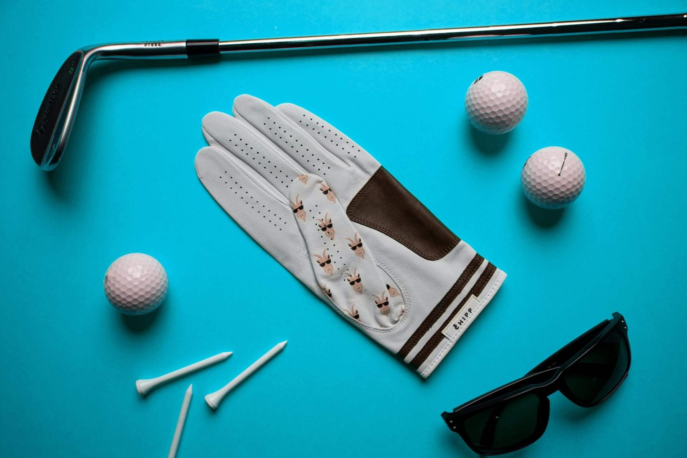 GOAT Golf Glove | Premium Cabretta Leather & Supportive Palm Pad