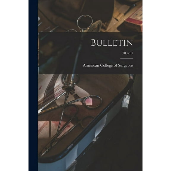 Bulletin; 10 n.01 (Paperback)