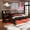 Black+Red, variant on Mirightone Twin XL Loft Bed with Stairs, Trundle, Desk & Drawers, Space Saving Gaming Loft Bed for Teens, Bed and Desk Combo with Storage, Heavy Duty Workstation Bed (White+Natural)