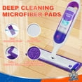 thumbnail image 4 of DR DAPPER Reusable Power Mop Refill Pads Compatible with SwifferPowerMop, 5 Pack (Mop is Not Included), 4 of 6